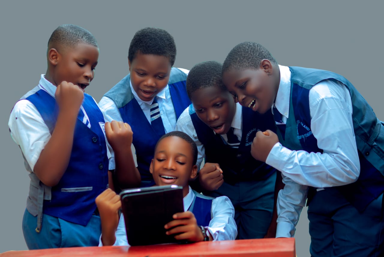 Students celebrating